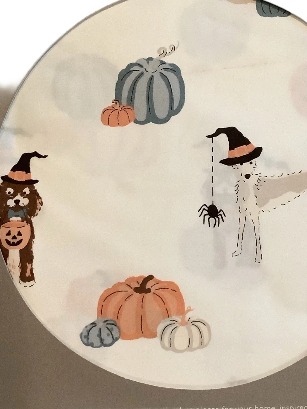 Sophie Allport Paws & Pumpkin Cotton Queen 4 Piece Sheet Set New